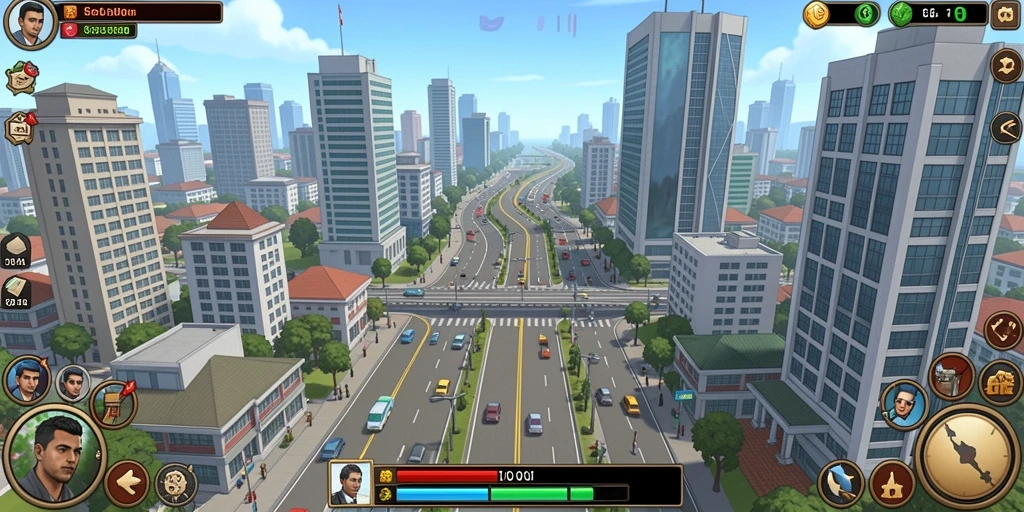 Mode multiplayer yang memudahkan interaksi dengan teman.