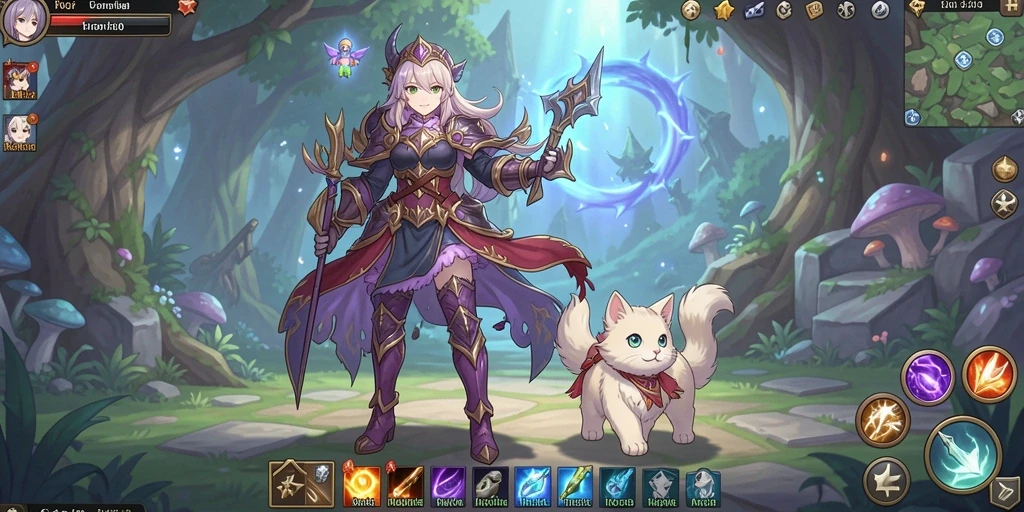 Screenshot menunjukkan grafis permainan yang memukau dan detail.