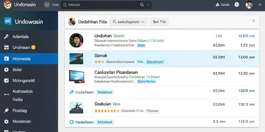 Desain antarmuka yang user-friendly dan menarik.