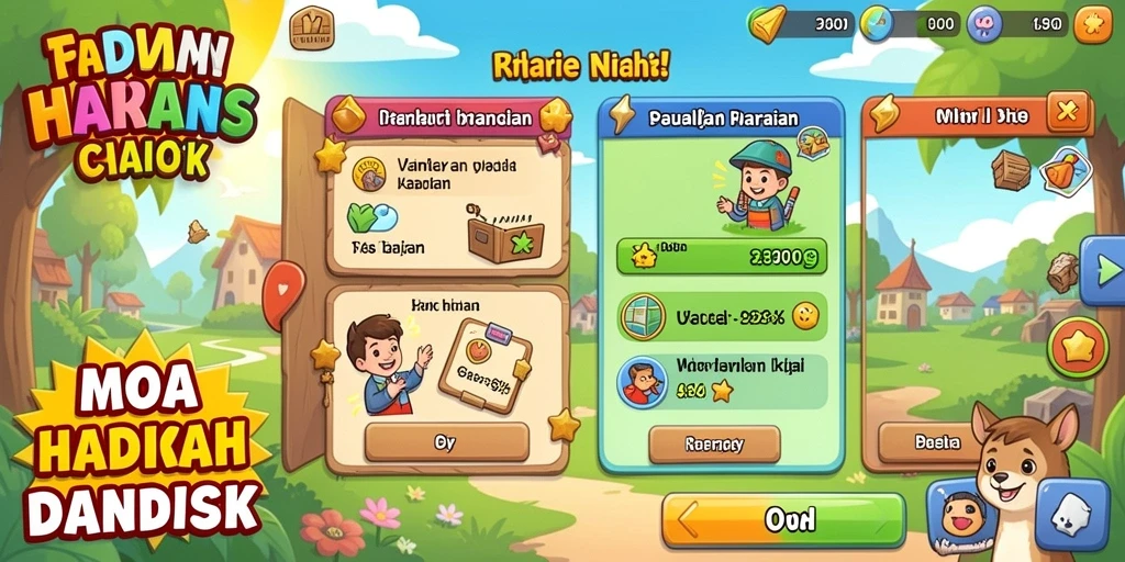 Interaksi sosial melalui fitur multiplayer.