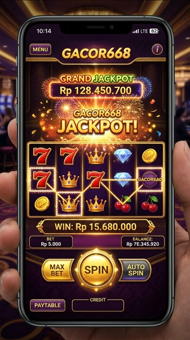 gacor668 — layar beranda